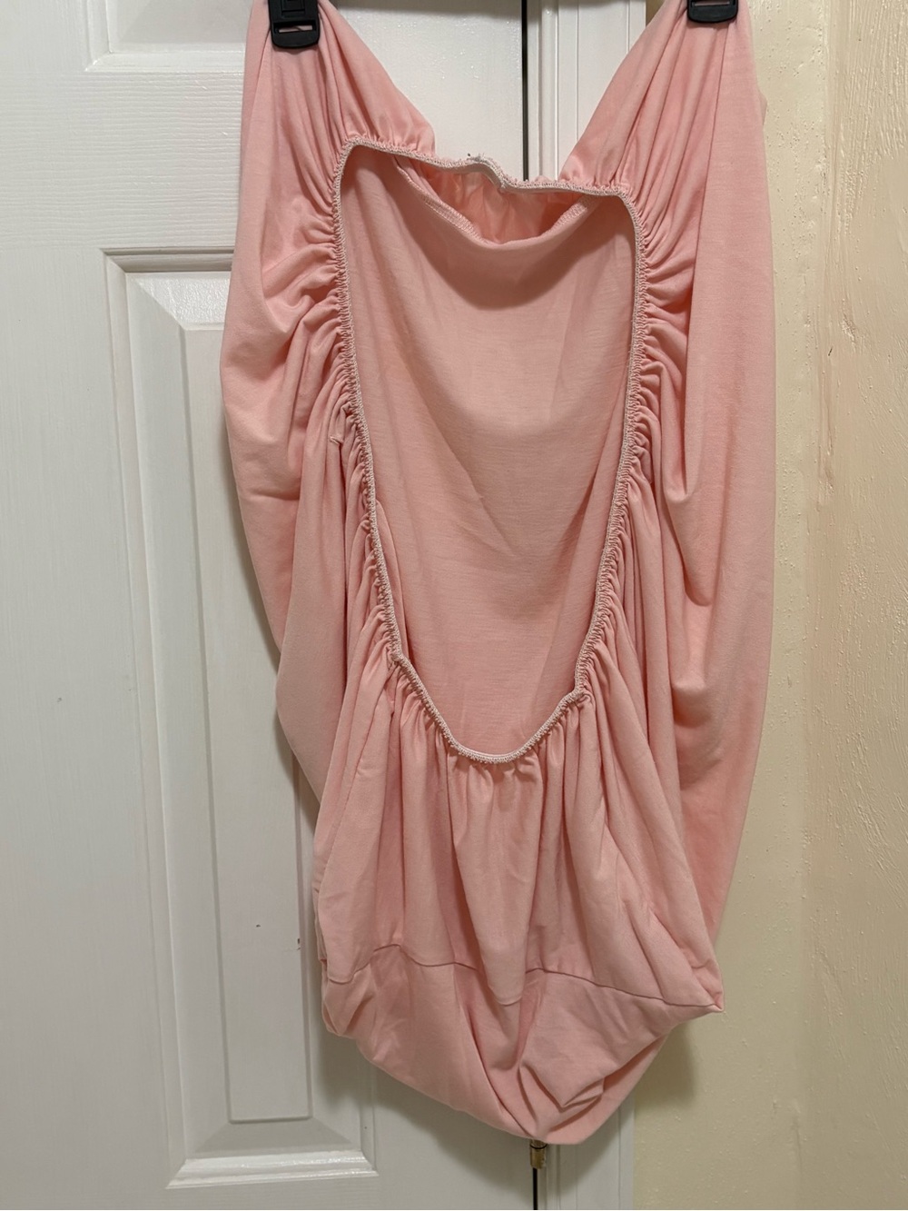 cloud island Light Pink Fitted Sheet - Picture 2 of 4